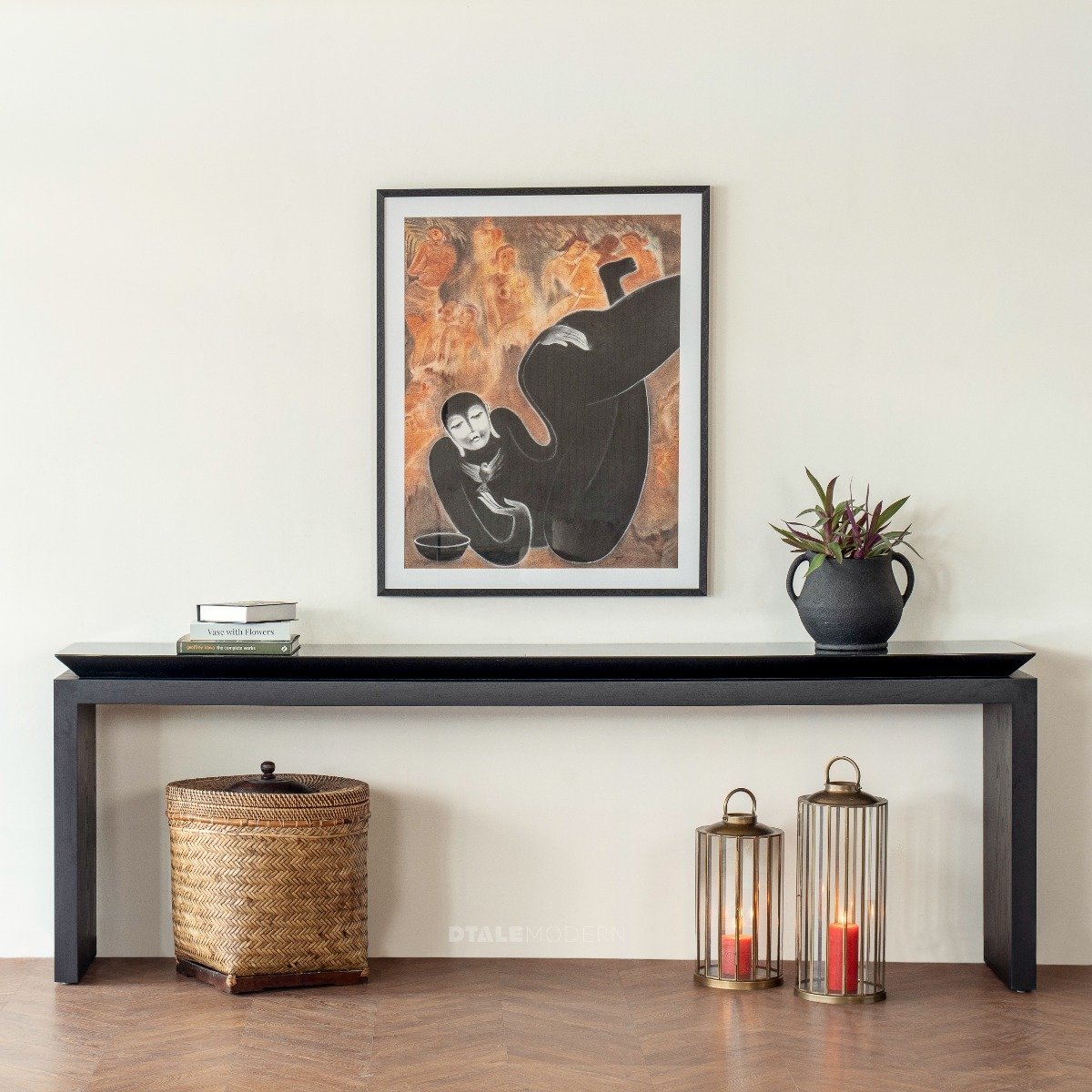 Ebony Entryway Console
