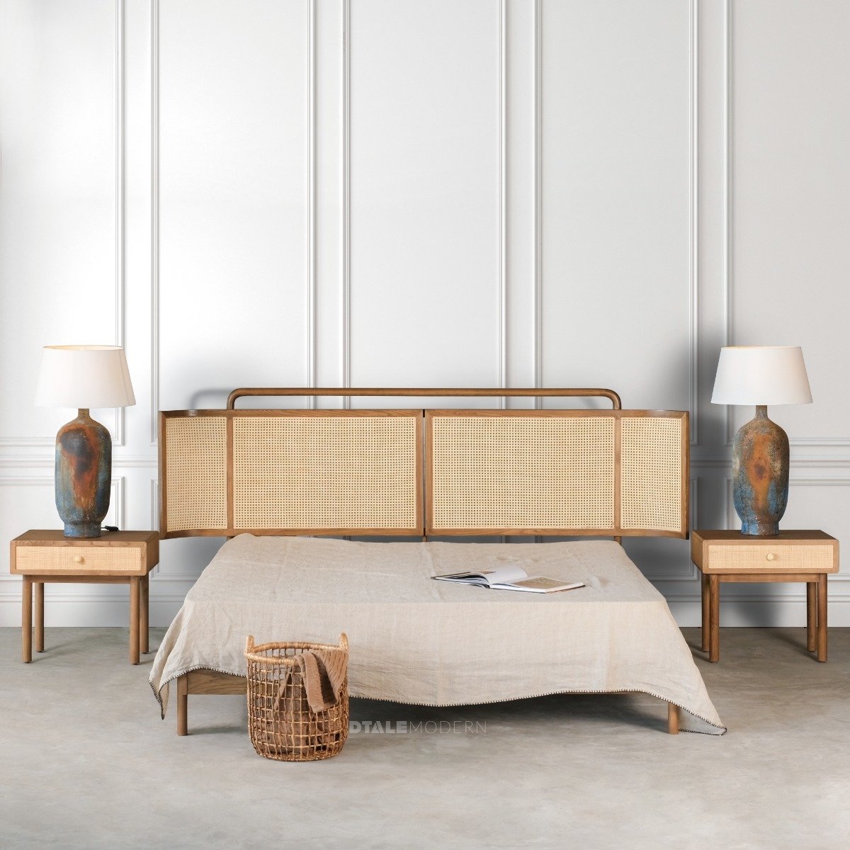 Rattan cot deals
