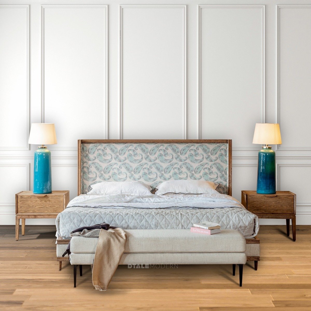 Anouk Upholstered Bed Cot