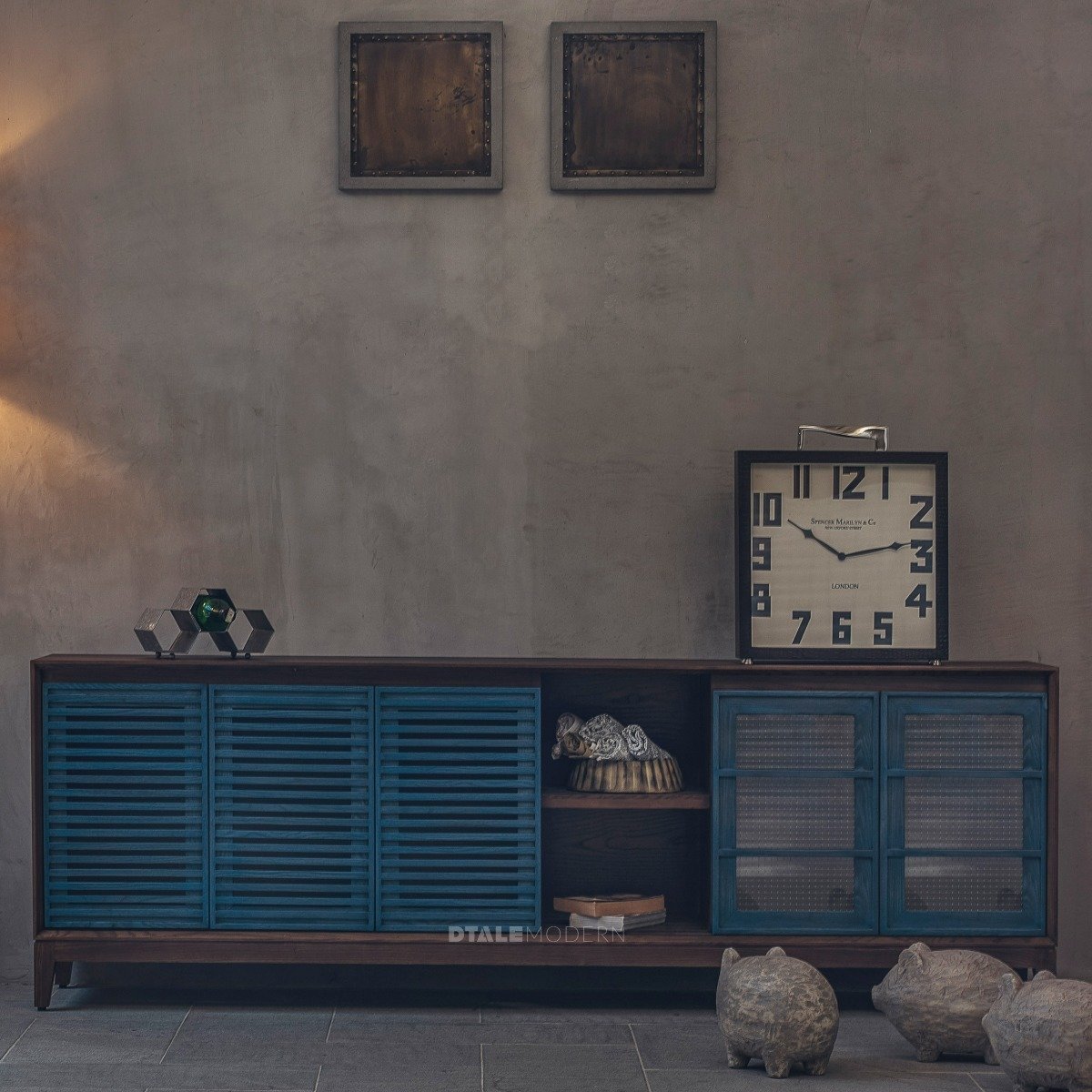 Ribbed sideboard sales