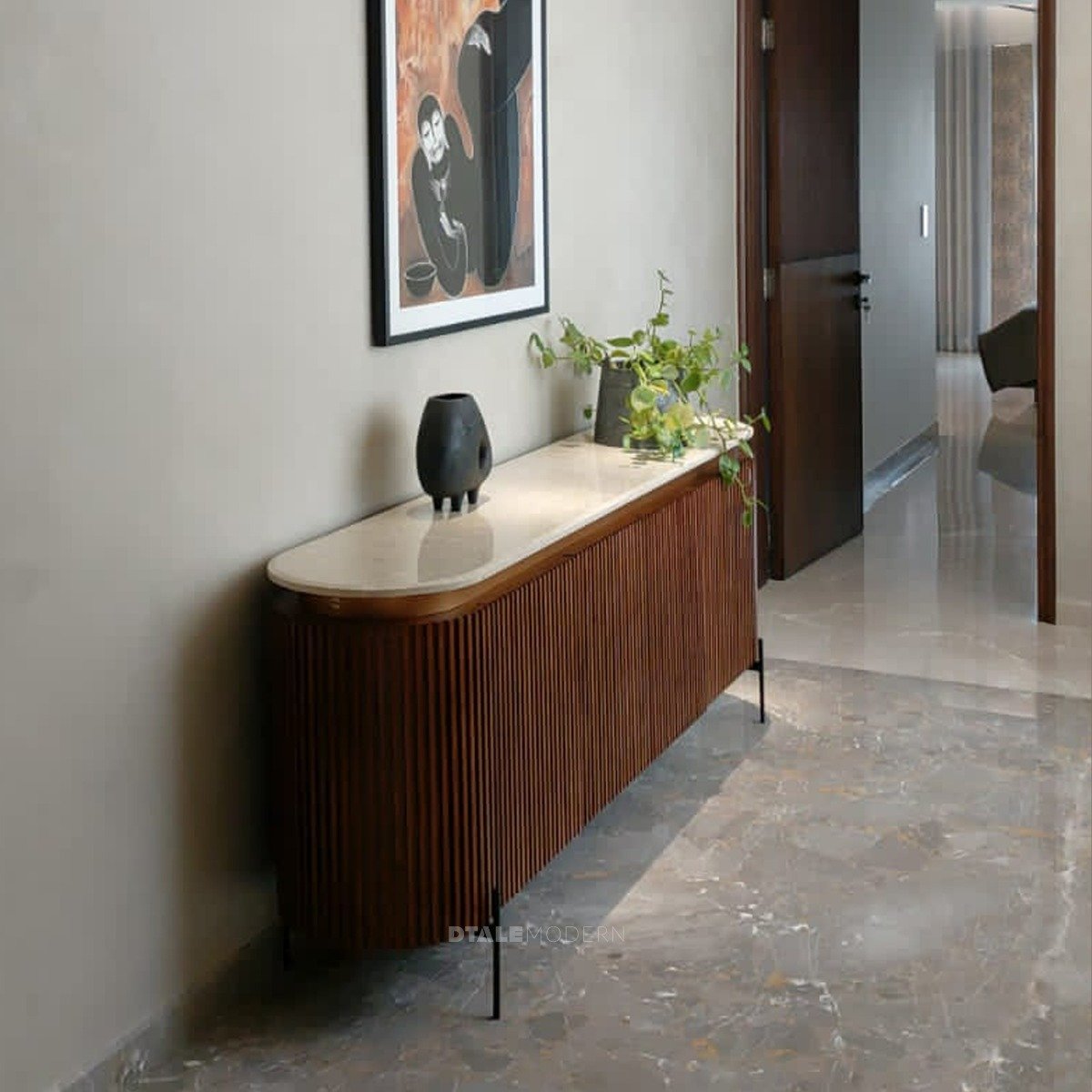 Buy Caleigh Buffet Console-Burnt Amber Online in India - Dtale Modern