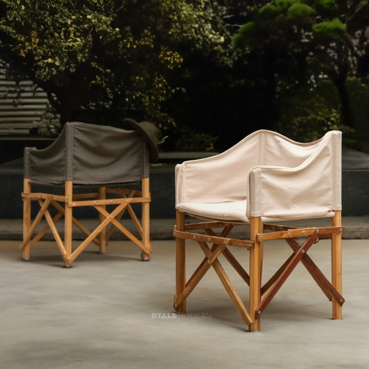 Buy Director's Foldable Chair White Online in India Dtale Modern