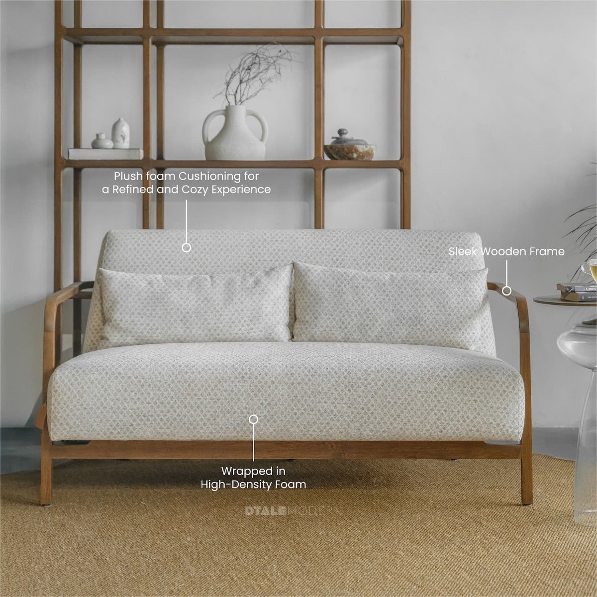 Buy Finch Loveseat H&G6 Online in India Dtale Modern