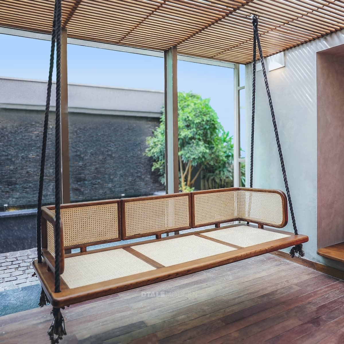 Buy Kaatre Rattan Swing Online in India Dtale Modern