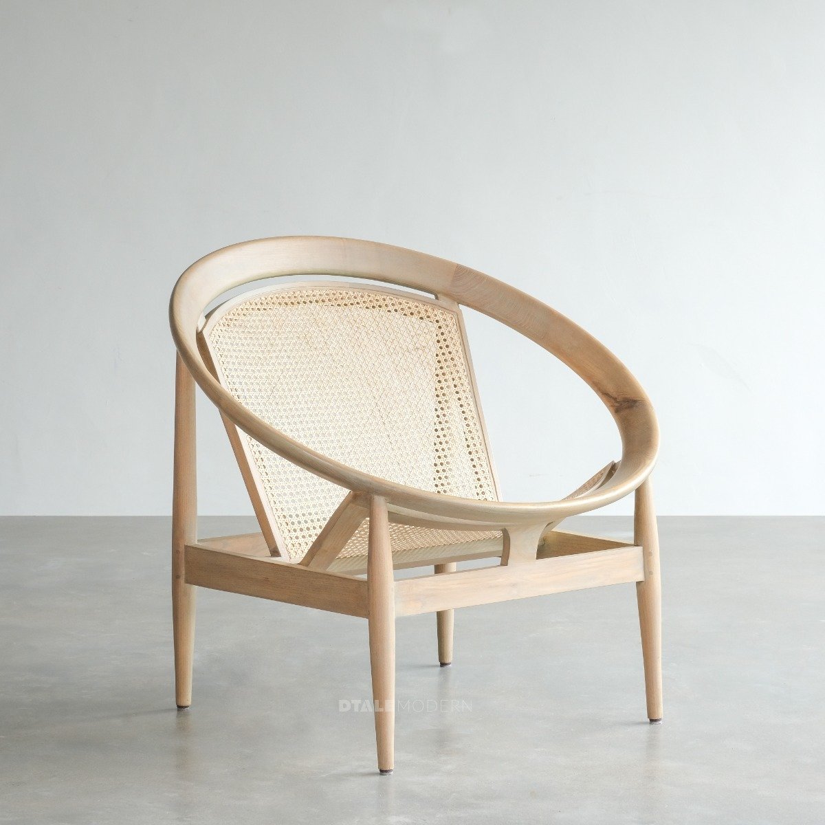 Buy Kaayal Rattan Accent Chair-Faded Oak Online in India Dtale