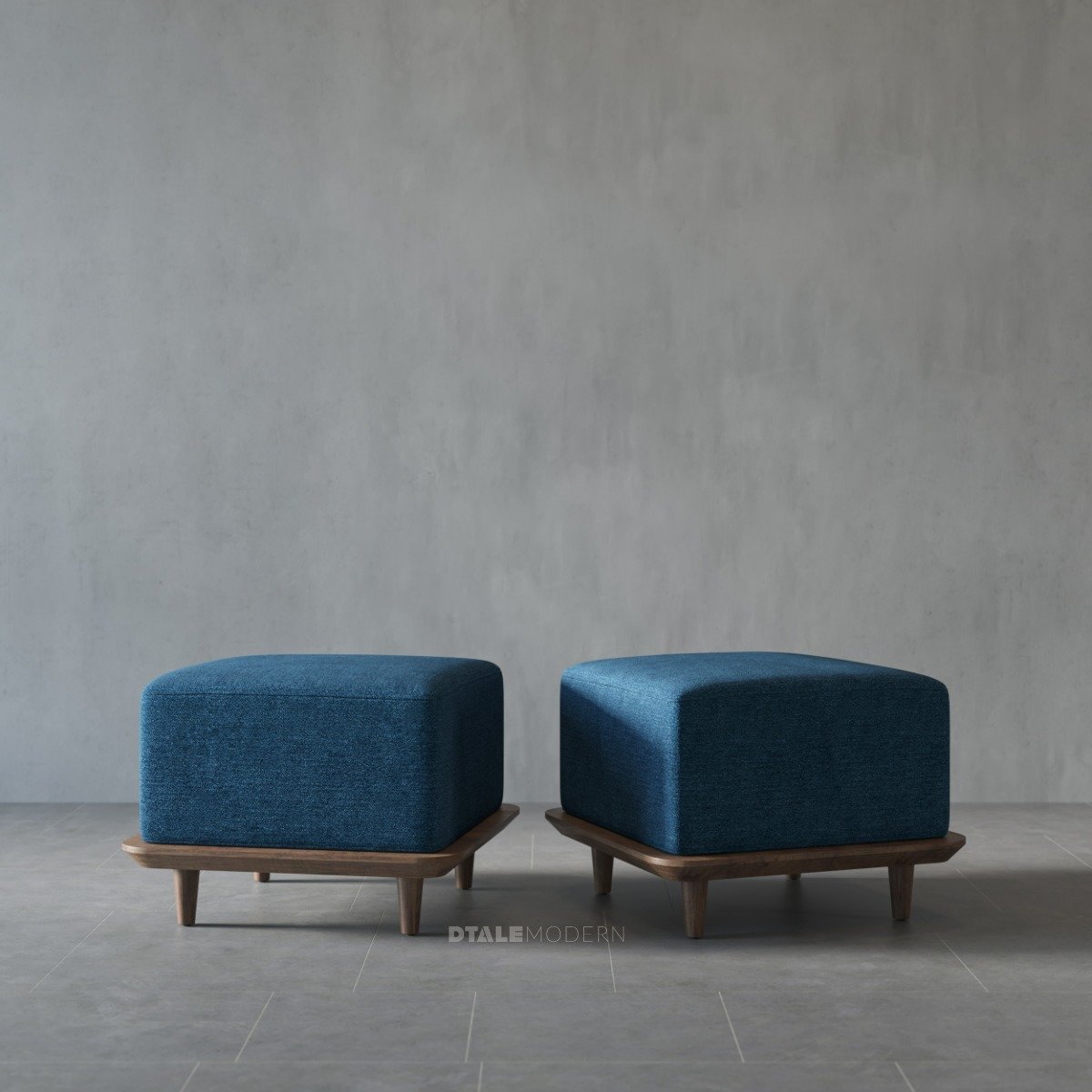 Buy Meraki Upholstered Ottoman Online in India - Dtale Modern