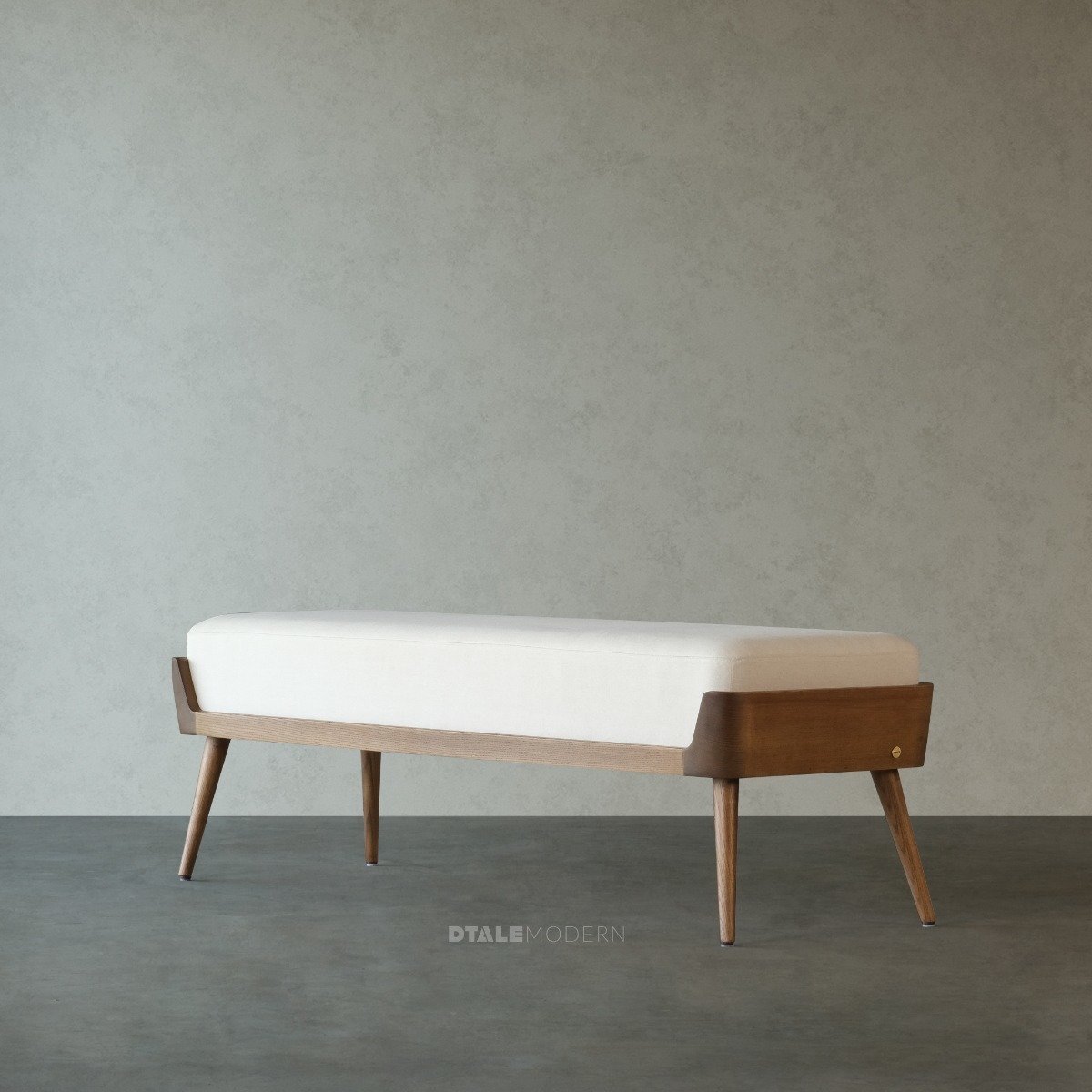 Buy Monroe Upholstered Bench Online in India Dtale Modern