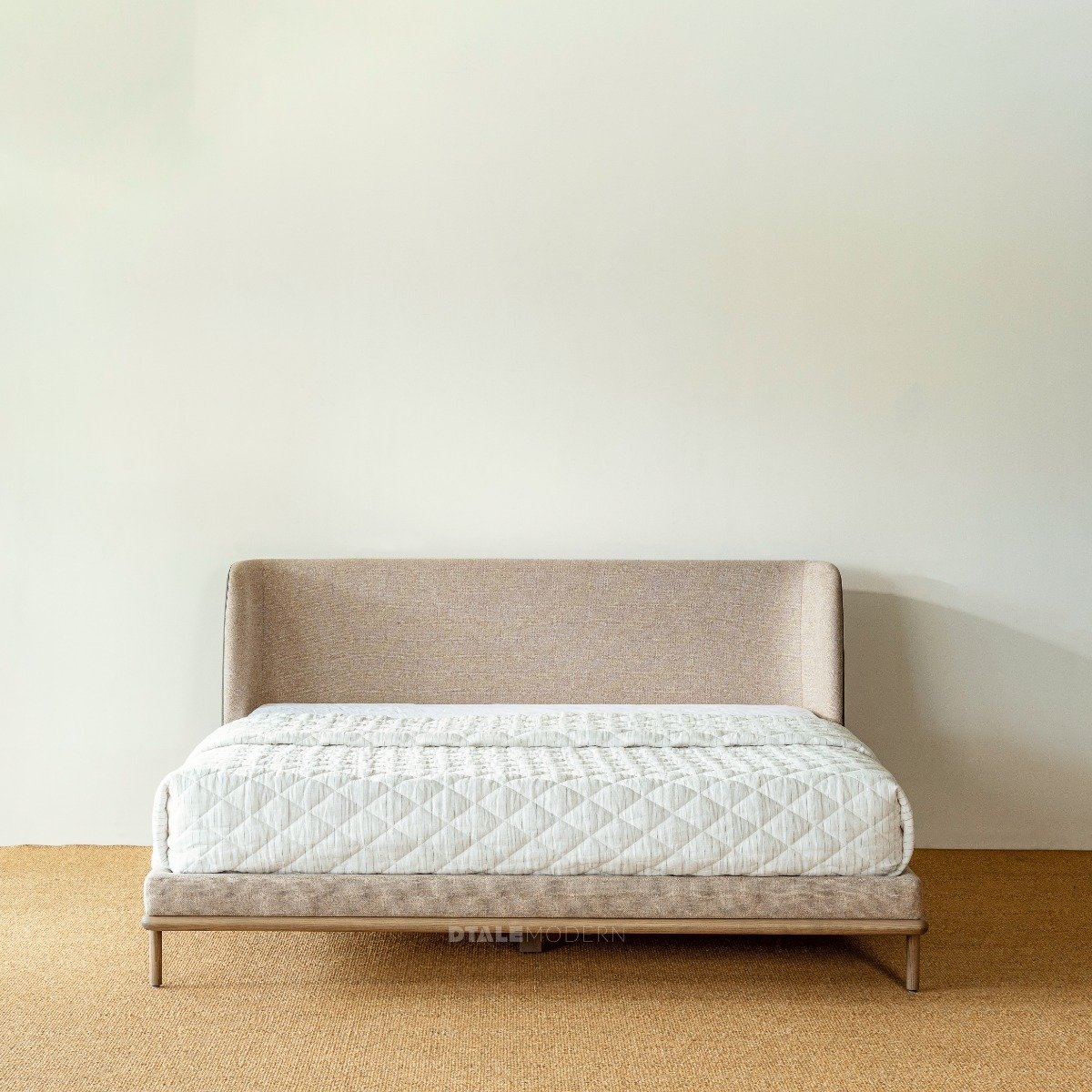 Caleigh upholstered outlet platform bed
