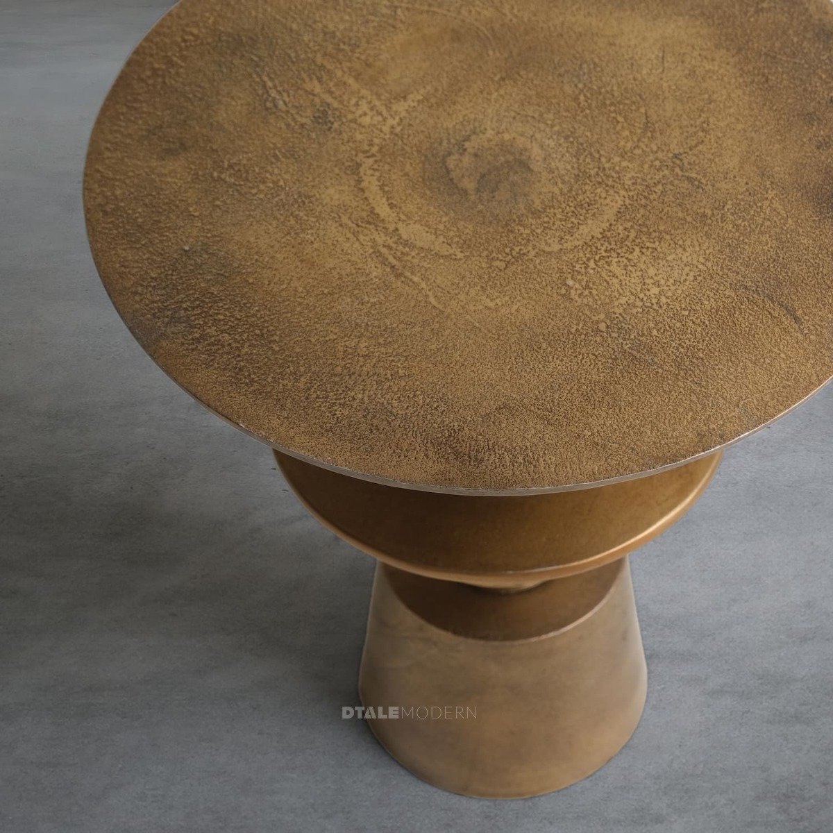 Buy Vistra End Table - Antique Brass Online in India - Dtale Modern