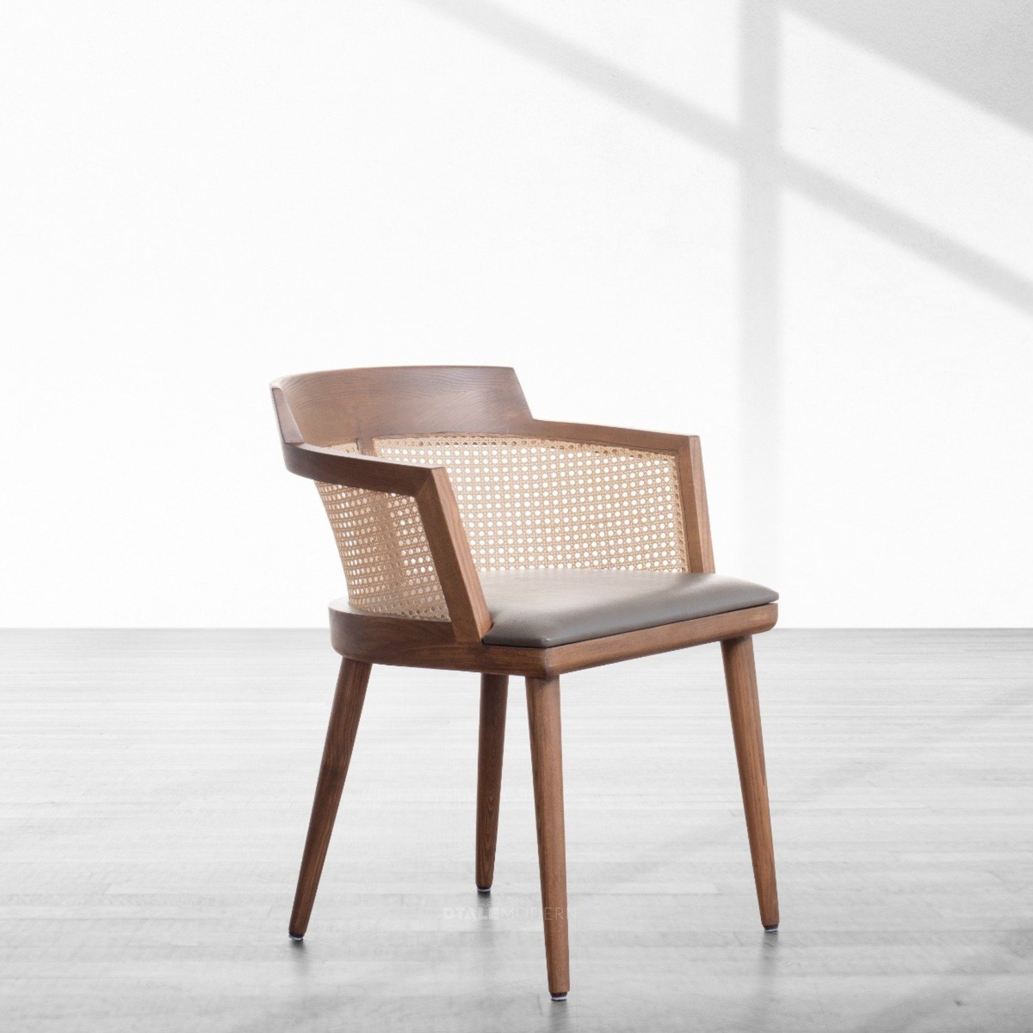 Buy Rossi Rattan Dining Chair Slink Mouse Online in India