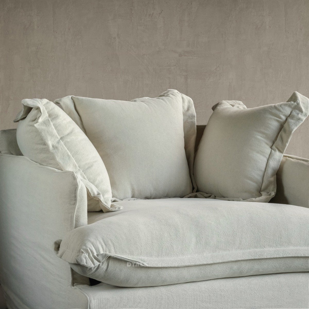 Buy Ruth Slipcover Lounge Sofa Online in India Dtale Modern