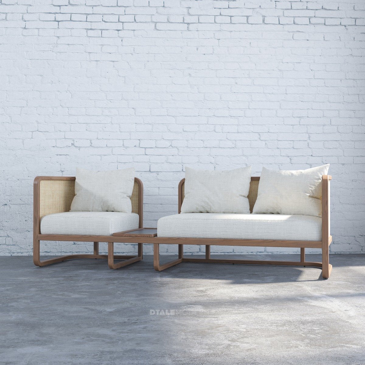 Buy Travancore Chooral Three Seater Sofa Online in India Dtale Modern