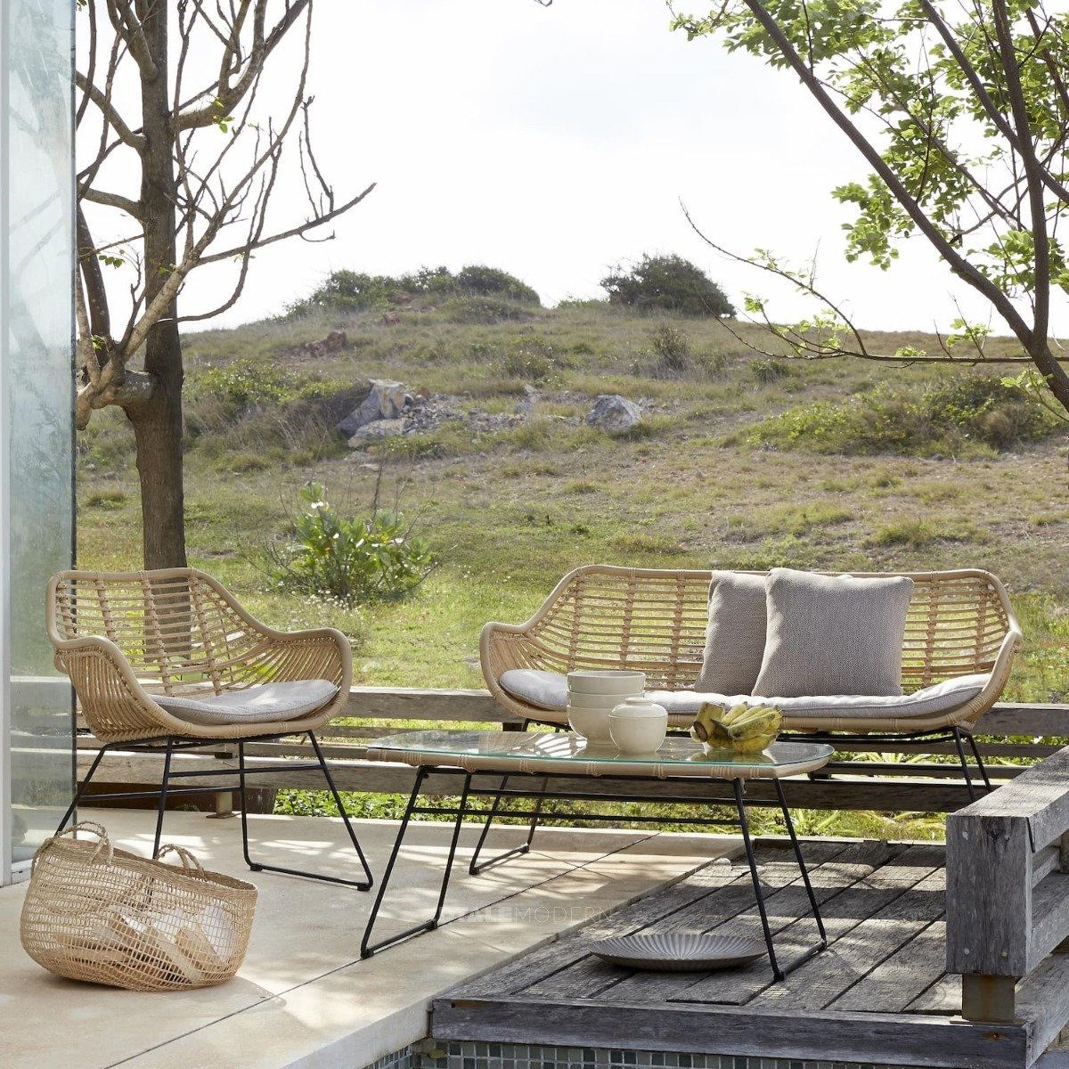 Buy Wren Outdoor Loveseat Online in India Dtale Modern