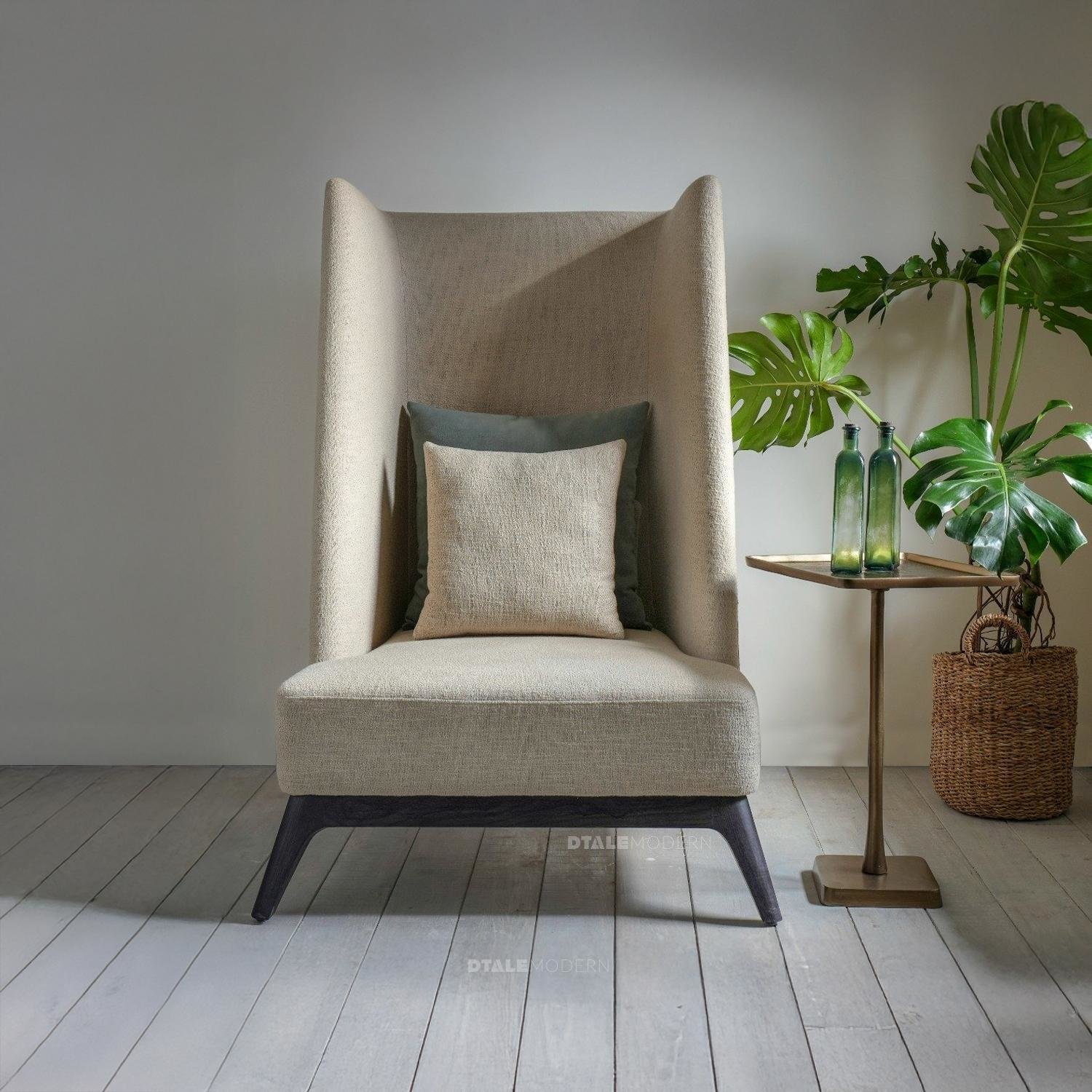 Buy Adonis Wingback Chair Online in India Dtale Modern