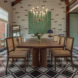 Baron Live Edge Dining Table