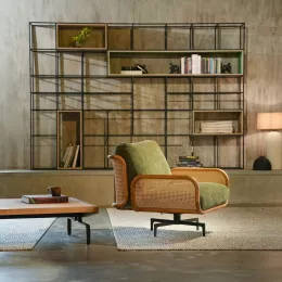 Guilio Swivel Lounge Chair - Charlotte 500