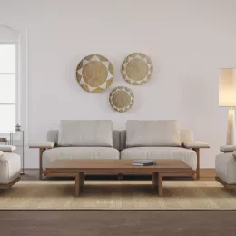 Miller Cane Three Seater Sofa 