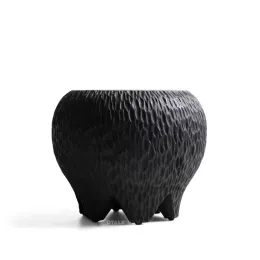 Nakashi Hand Chiseled Stool/End Table -Big
