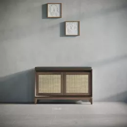 Milana Rattan Shoe Rack (S)