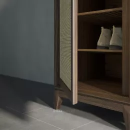 Milana Rattan Shoe Rack (L)