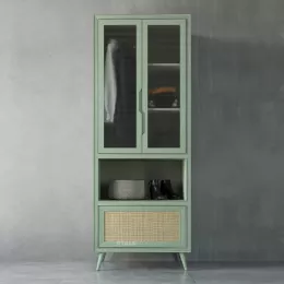 Timon Glass Shutter Armoire