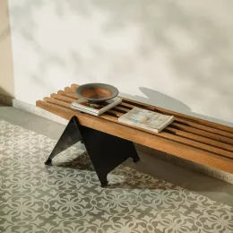Vivre Slatted Bench
