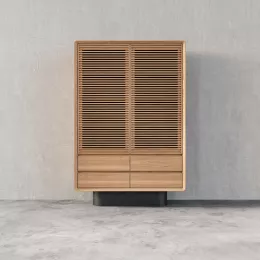 Voss Reaper Multifunctional Storage Cabinet - Dual Shade
