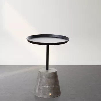 Rocca Cement End Table