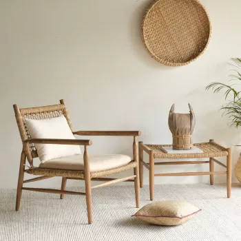 Annika Woven Accent Chair