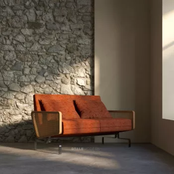 Bombay Club Loveseat-Charlotte 300