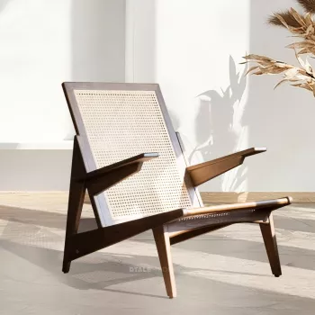 Chaarukasara Single Seater-Burnt Amber