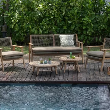 Davyn Outdoor Nesting Coffee Table (Set of 2)