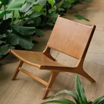 Solis Leather Easy Chair