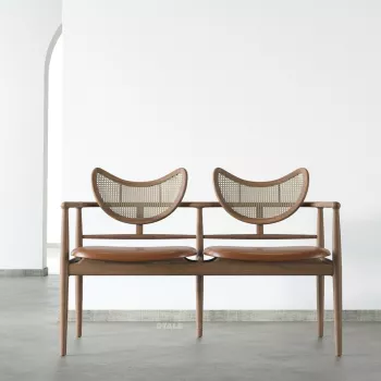 Dyuthi Rattan Loveseat