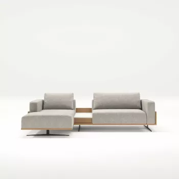 Foster Apartment Chaise Sectional Sofa with Storage 270 -  Charlotte 902