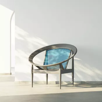 Kaayal Rattan Accent Chair-Weathered French Grey