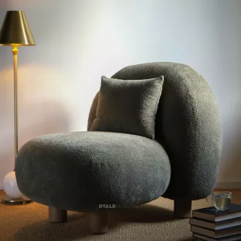 Keny Grass Boucle Club Sofa