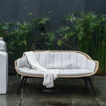Murre Wicker Outdoor Loveseat