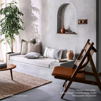 Nirvritha Rattan Accent Chair 