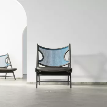 Nirvritha Rattan Accent Chair-Weathered French Grey