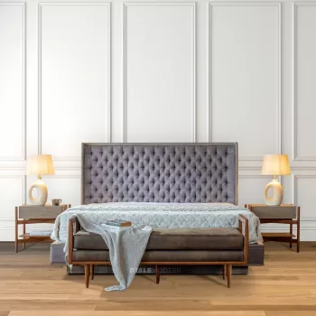 Oliver Tufted Bed Cot