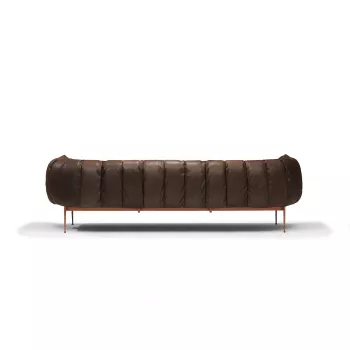 Puffer Three Seater Sofa
