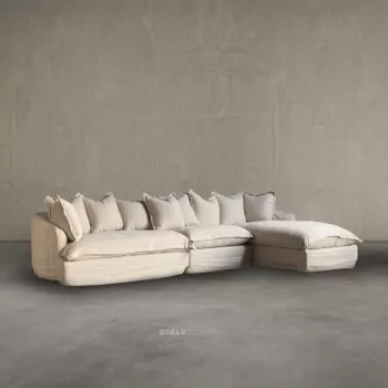 Ruth Slipcover Sectional Sofa