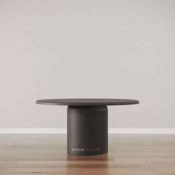 Saturn Nox Single Pillar Dining Table - 5 Feet