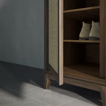 Milana Rattan Shoe Rack (L)