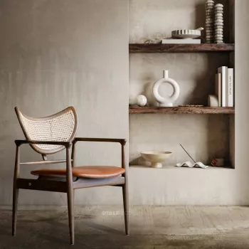 Dyuthi Rattan Dining Chair