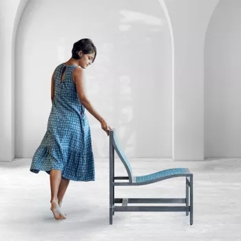 Vindus Rattan Single Seater-Weathered French Grey