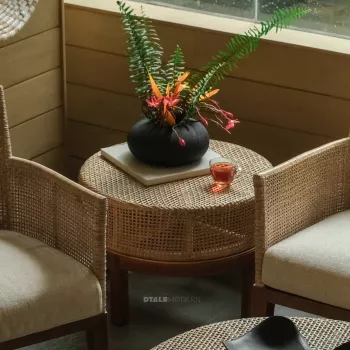 Vivano Cane End Table