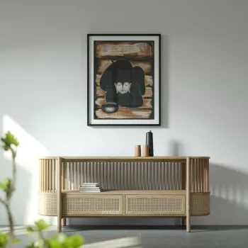 Zaayah Caged Entryway Console
