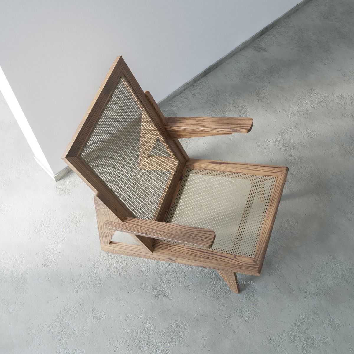 Chaarukasara Single Seater Burnt Amber